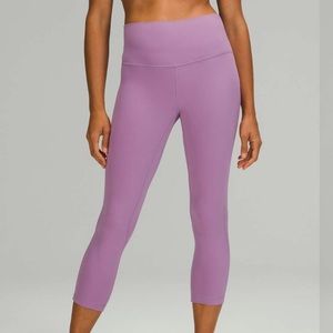 Lululemon Align High-Rise Crop 23" - Wisteria Purple